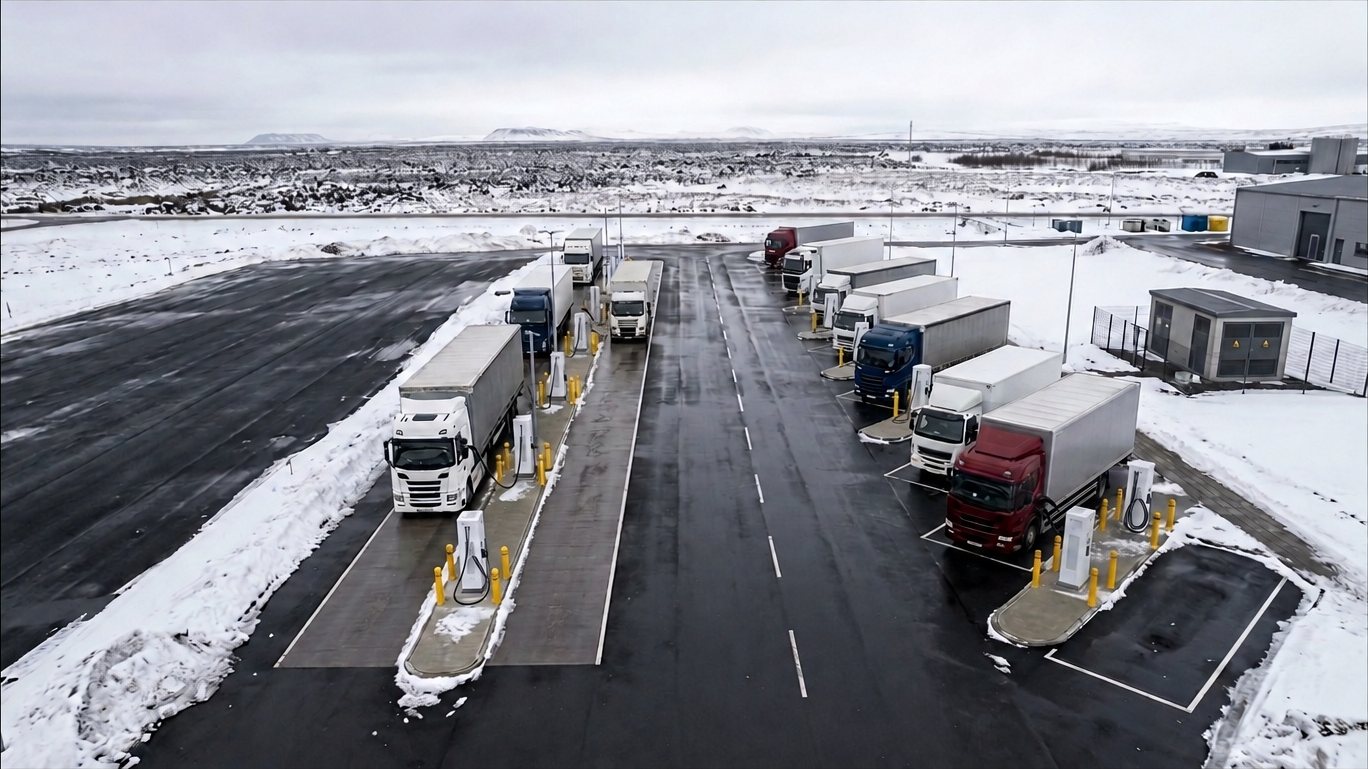 From 2 to 20 electric trucks in three phases