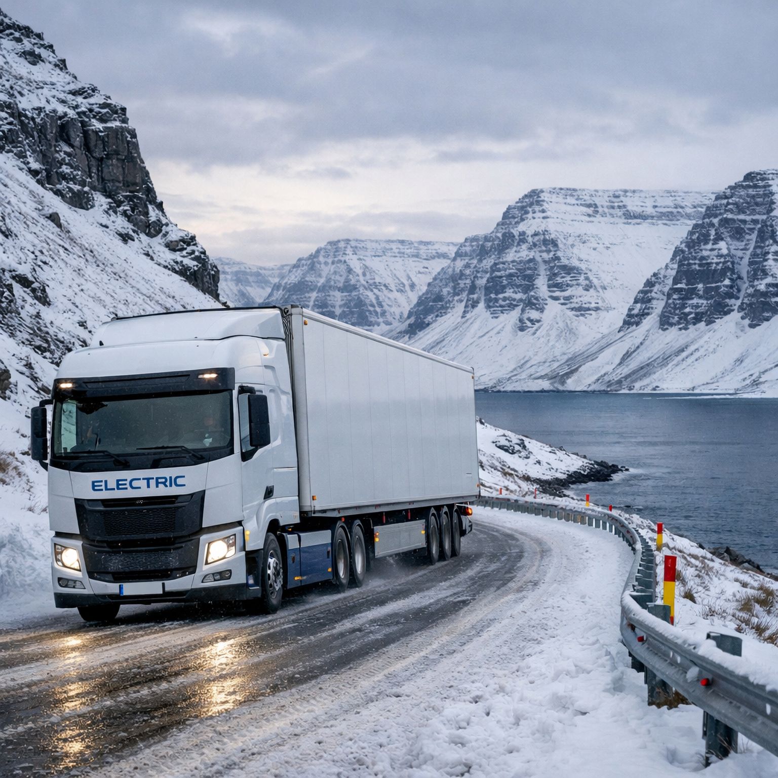 Hleðsla fyrir flutningabíla og almenning